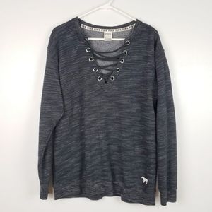 PINK by Victoria's Secret Pullover Sweater - Gray